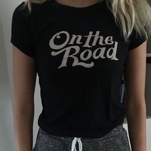 forever 21 ON THE ROAD t-shirt